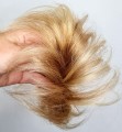Doczepiany kok z naturalnych włosów ciemny blond baleyage 3.jpg