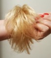 Dopinany kok z naturalnych włosów blond baleyage 6.jpg