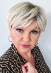 Peruka syntetyczna COLMAR 15cm  chłodny blond z odrostem