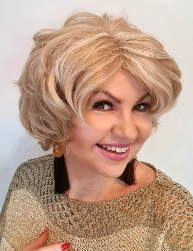 Peruka syntetyczna DEJNA 25cm słoneczny blond baleyage