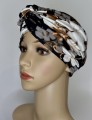 Bawełniany_turban_z_węzłem_białe_szare_kwiaty_PLUMERIA_2.jpg