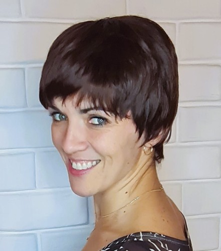 Peruka syntetyczna TURYN 10cm naturalny brąz