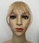 Grzywka doczepiana z naturalnych włosów clip in kolor piaskowy blond